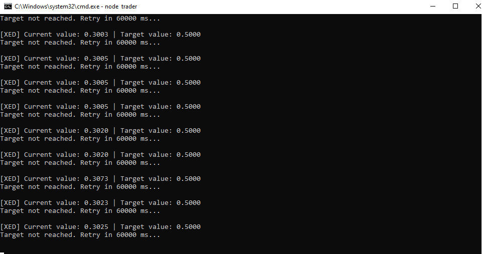 trader.js DeFi Uniswap limit order bot screenshot